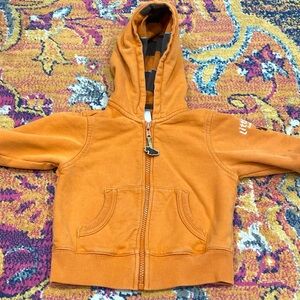 Vintage Gymboree Vibrant Orange Kids Hoodie
